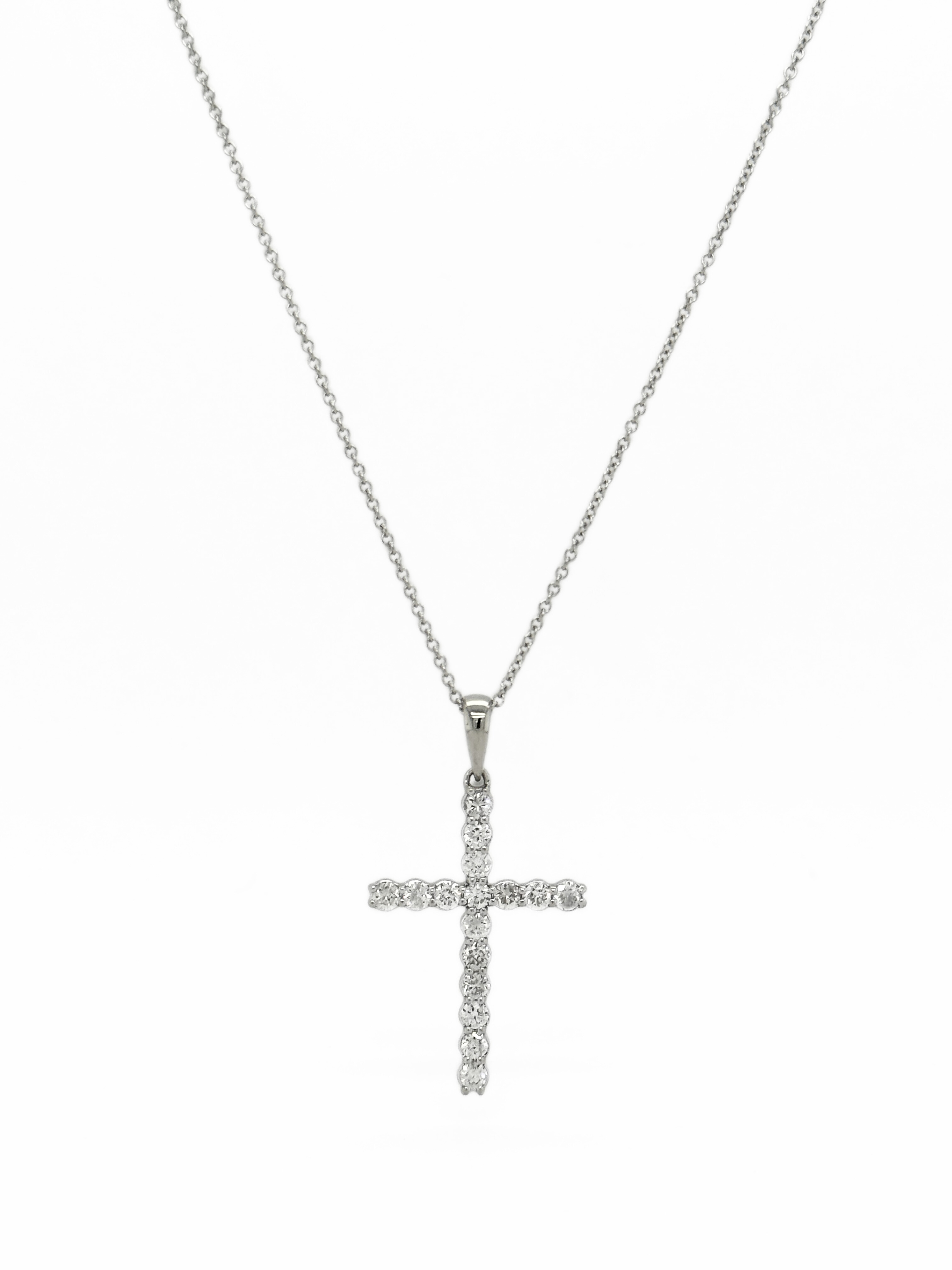 CROSS PENDANT W/CHAIN-115442